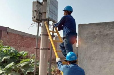 潼關縣供電公司開展農村用電隱患排查