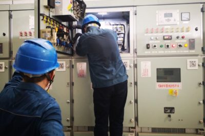 淄博供電公司完成110千伏學院變電站更換變比工作