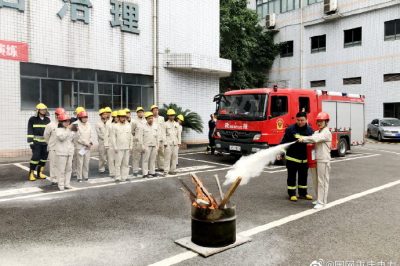 重慶供電公司在大溪溝變電站開(kāi)展消防應(yīng)急演練