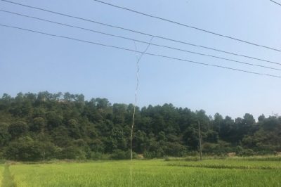 湖南株洲茶陵供電公司在湖口鎮(zhèn)廖家村進行用電稽查