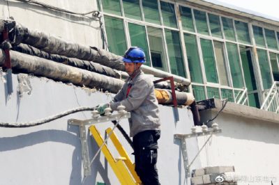 禹城市供電公司加快電纜入地工程建設(shè)