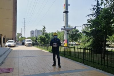 利用無人機(jī)對110千伏線路電桿塔進(jìn)行巡視