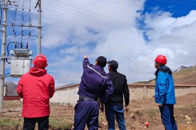 麗水供電公司援藏幫扶首條電力援建項目全線通電