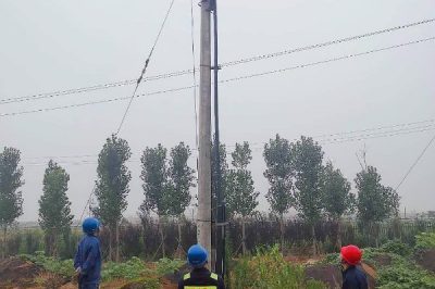 將10千伏線路的架空線改成電纜